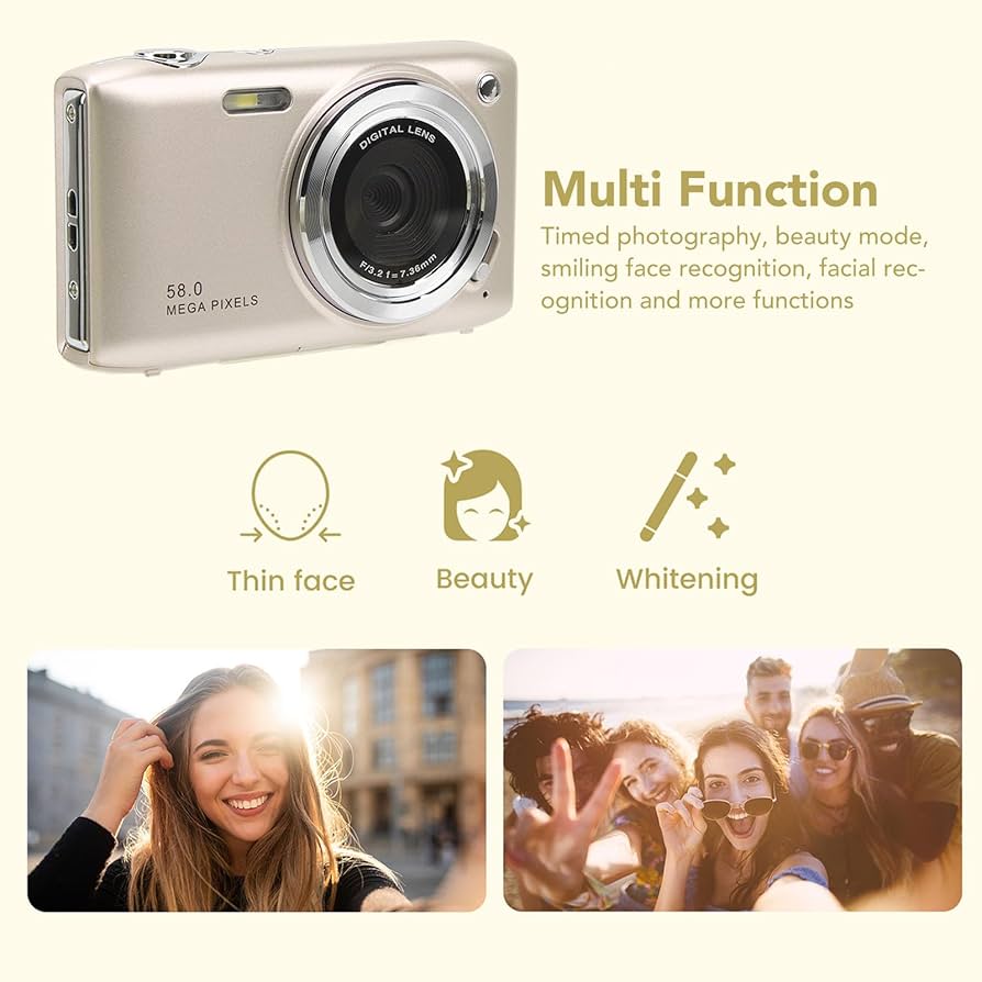 HD DIGITAL CAMERA ピンク 58.0メガピクセル 16倍ズーム HD DIGITAL CAMERA ピンク 58.0メガピクセル 16倍ズームの通販